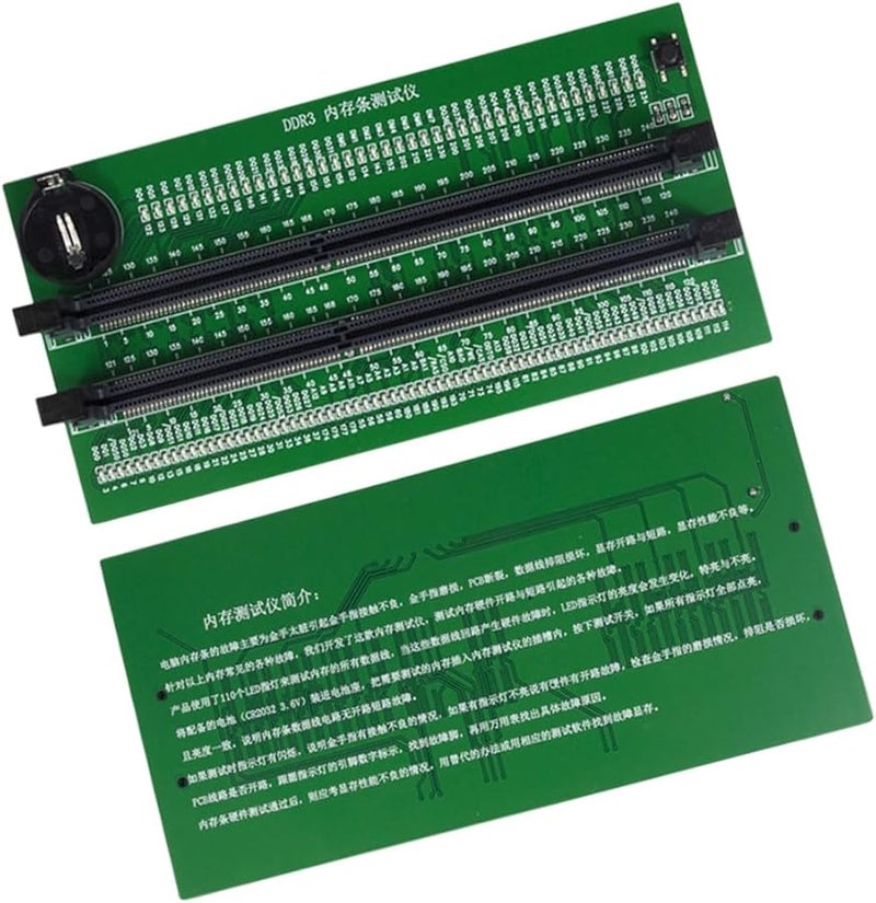 أداة تشخيص فتحة ذاكرة الكمبيوتر المحمول من نوع D مع مؤشرات LED لـ DDR5 وDDR4 وDDR3 - Image 1