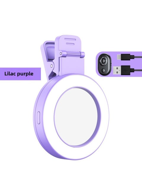 Three Generations Of Mobile Phone Selfie Mirror With Fill Light Rear Camera Selfie Beauty Artifact HD Fill Light Mirror-Specifications: Bluetooth Remote Control★Fill Light★Selfie Mirror★Free Type-c Data Cable