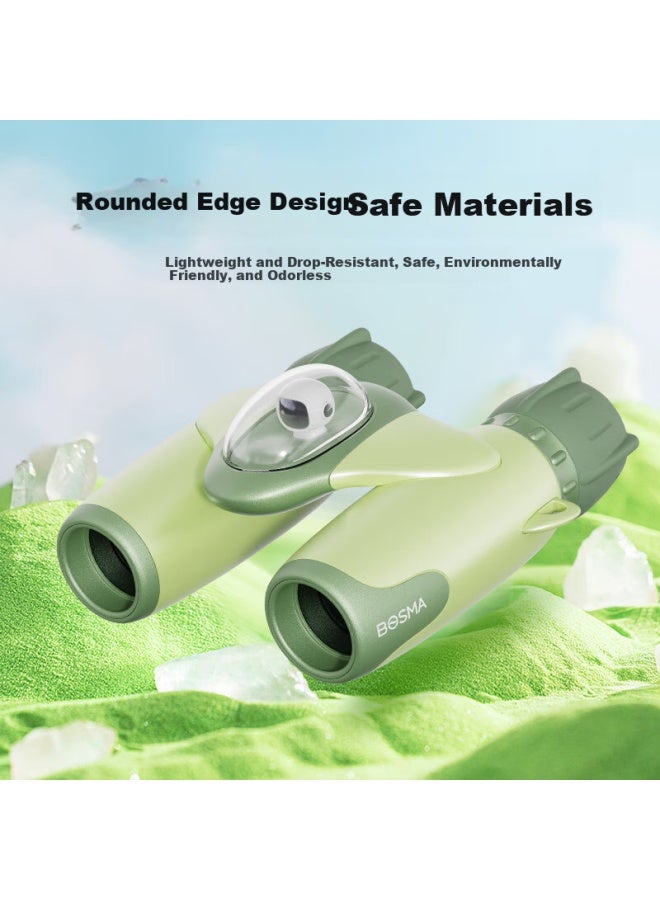 BOSMA Bohon Spaceship Bobo Children's Day Gift Outdoor Binoculars Gift Box High-definition Professional Telescope Moon Shadow Gray Gift Set - Image 3