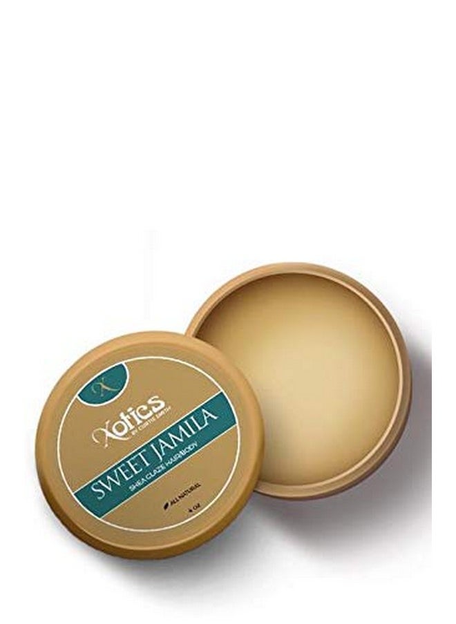Xotics by Curtis Smith Sweet Jamila Hair & Body Shea Glaze 4 Oz Professionally Formulated Shea Butter & Essential Oil Fusion Nourish Protect & Support Healthy Hair And Skin  - Image 3