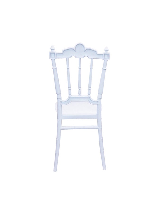 JILPHAR FURNITURE Jilphar Furniture Polypropylene Indoor/outdoor Chair, White JP1423  - Image 3