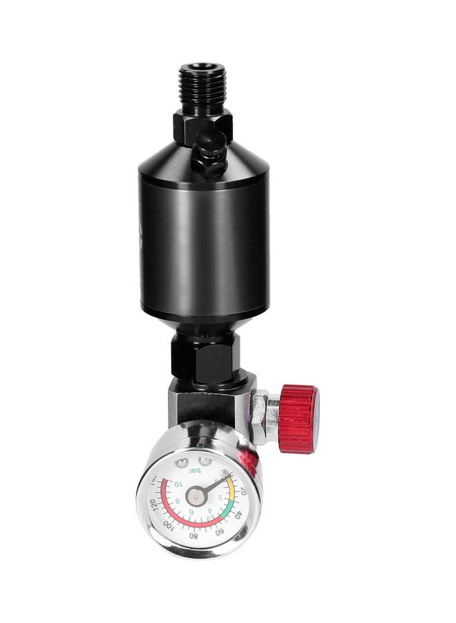 NIBEMINENT Aluminum Sprayer Regulator Black - Image 1