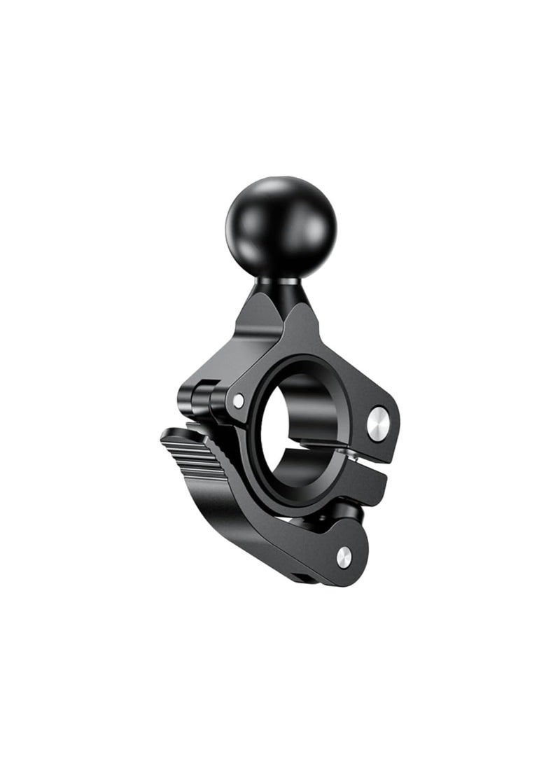 GGOOT bicycle adapter spherical handlebar cell phone holder for bike Mobile phone holder Tee aluminum alloy Ball Mount Base Aluminum frame bike handlebar motorcycle Black - Image 1