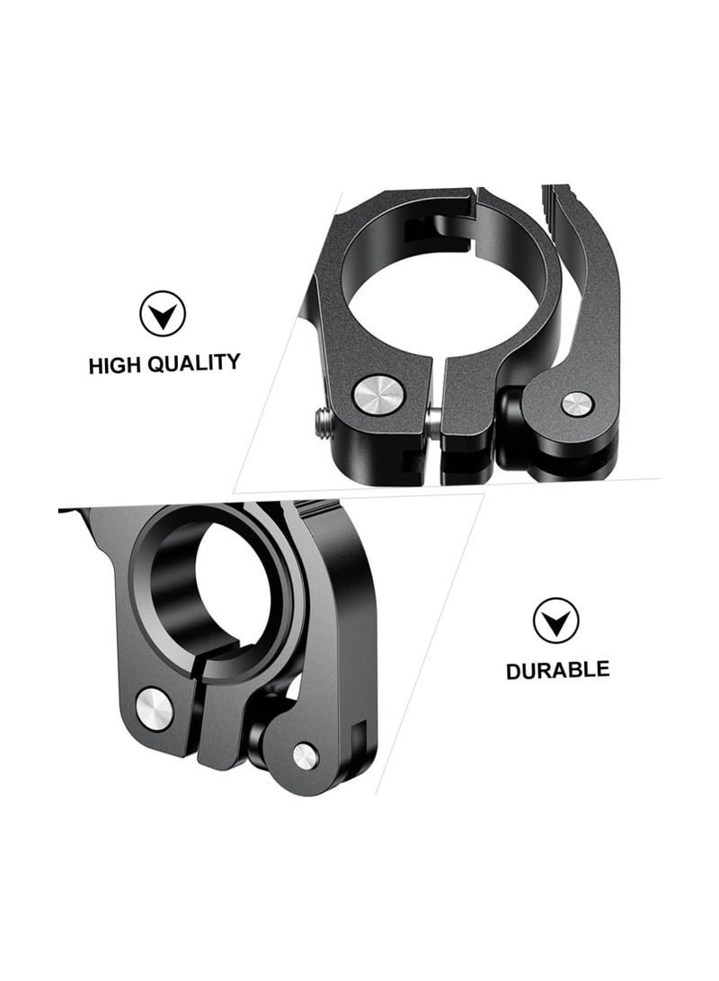 GGOOT bicycle adapter spherical handlebar cell phone holder for bike Mobile phone holder Tee aluminum alloy Ball Mount Base Aluminum frame bike handlebar motorcycle Black - Image 4