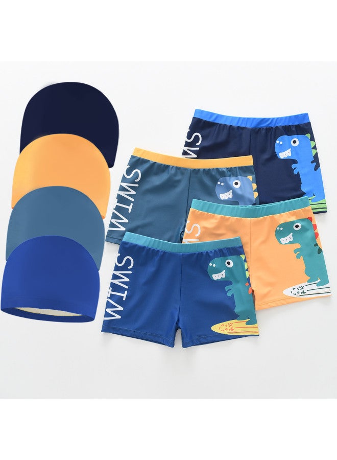 Bumblebee boys' Swim Trunks, Kids' Swimming Shorts, Hot Spring Square-cut Swimwear For Big Boys & Students - Image 5