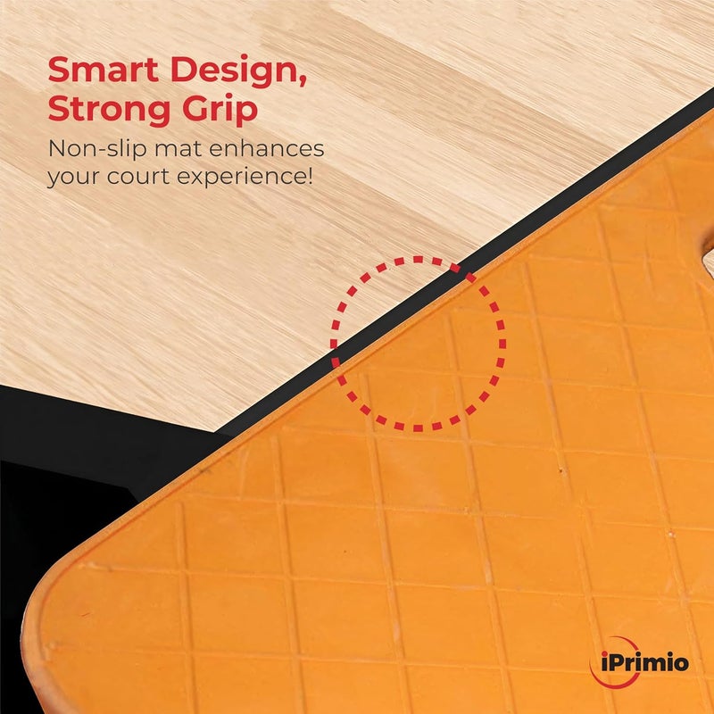 StepNGrip Basketball Sticky Mat Traction Board with Shoe Scuff Pad - 30 Sheets, No Slip White Court Grip Mat for Wood Surfaces - Enhances Shoe Traction and Game Performance - 19" x 21" - Image 5