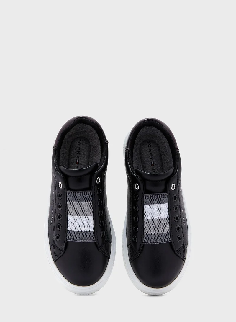 TOMMY HILFIGER Kids Low Top Lace Up Sneakers