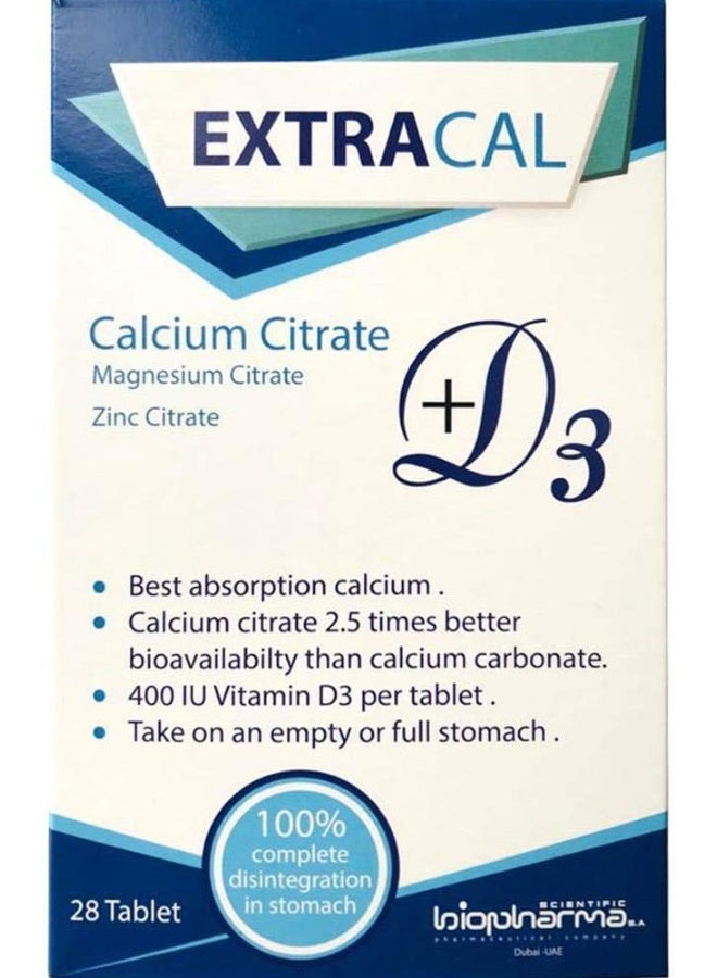 OMS Extracal Tablets 28's