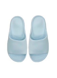 Miniso MINISO Puff Series Women's Bathroom Slippers (Blue, 37-38) – Soft and Comfortable Non-Slip Indoor Slippers for Home, Shower, and Bathroom Use 
