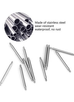 KASTWAVE Spring Bar Tool Watch Band Tool Set Watch Wrist Bands Strap Removal Repair Fix Kit with Extra 3 Tips Pins 32pcs Heavy Duty 316 Stainless Steel Pins Spring Bar Non slip Various Watches  - Image 4