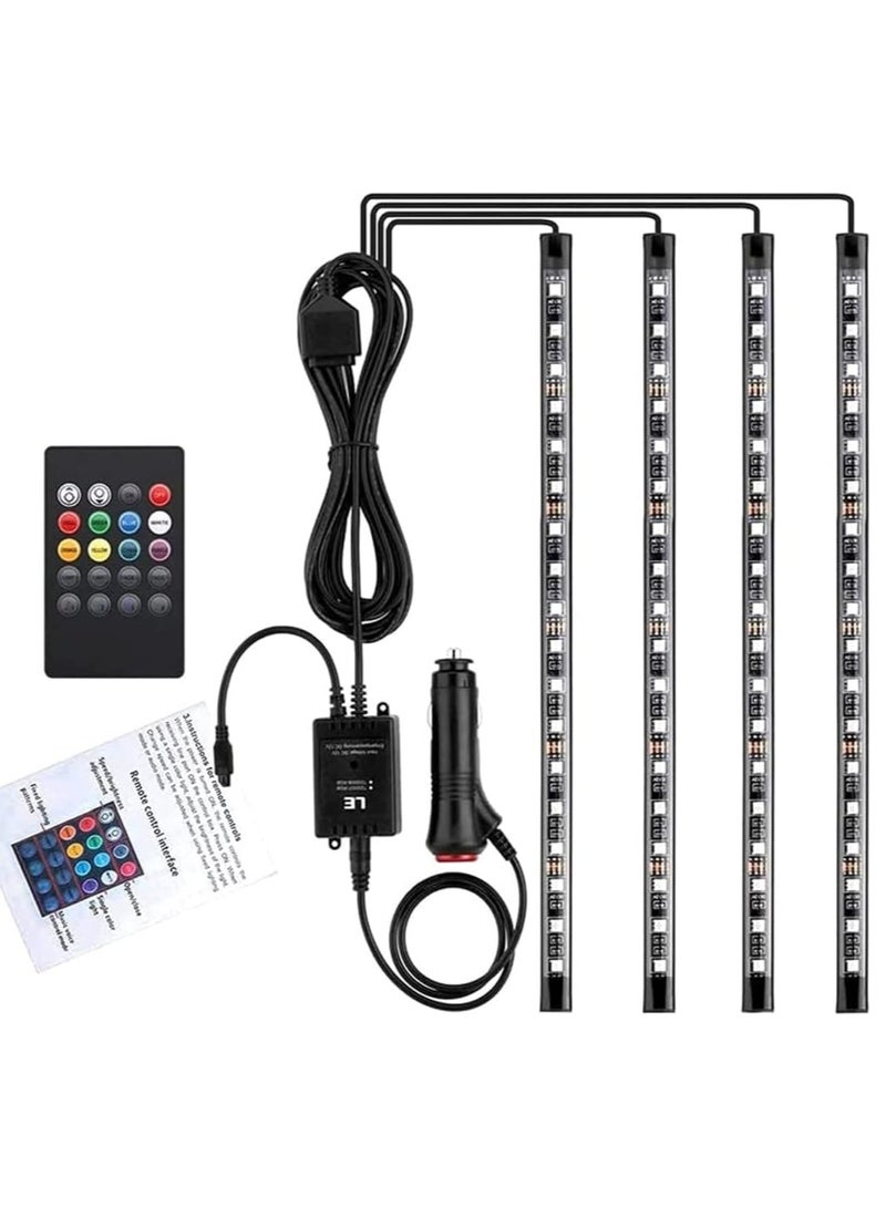 مصباح جو السيارة - اختر نمط الموسيقى التحكم الصوتي تغيير اللون - Image 2