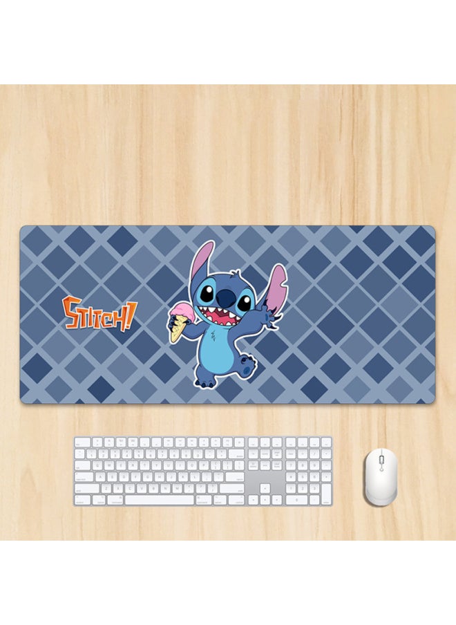 Generic - StarCraft Baby Mouse Pad Stitch Computer Anime Peripheral Keyboard Pad Table Mat 30X70X0.3 Lock Edge Pad DIY-Color:70X30*0.3cm (lock Edge)-Pattern:sbd7030-Stitch2 - Image 1