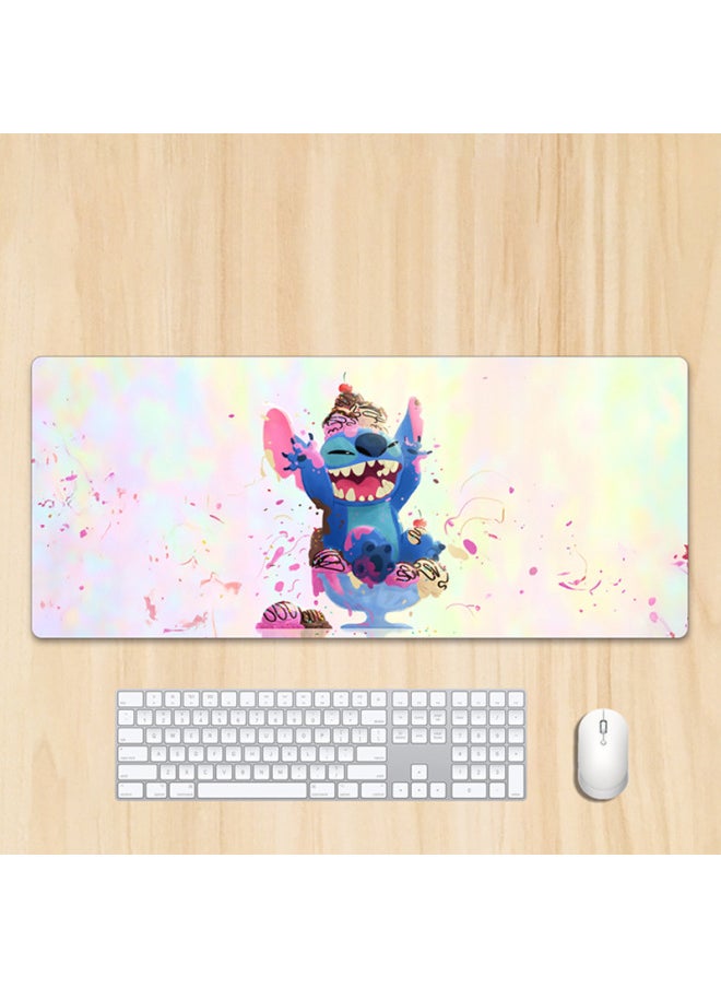 Generic - StarCraft Baby Mouse Pad Stitch Computer Anime Peripheral Keyboard Pad Table Mat 30X70X0.3 Lock Edge Pad DIY-Color:70X30*0.3cm (lock Edge)-Pattern:sbd7030-Stitch2 - Image 1
