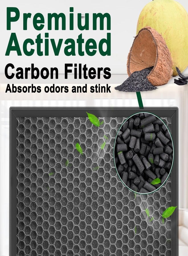CHNPOFNT 1 PACK Replacement H13 True he-pa Filter Compatible with Coway Airmega 240/230 Air Purifier,Coway Air Purifier (AP-1821F) Part # 3111151，3-Stage Filtration. - Image 4