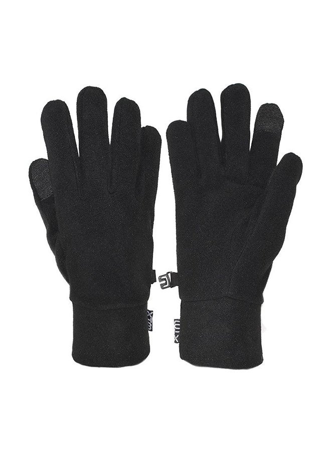 XTM - XTM By Adventure HQ | Men's Muse Fleece Mens Glove - Black - Image 1