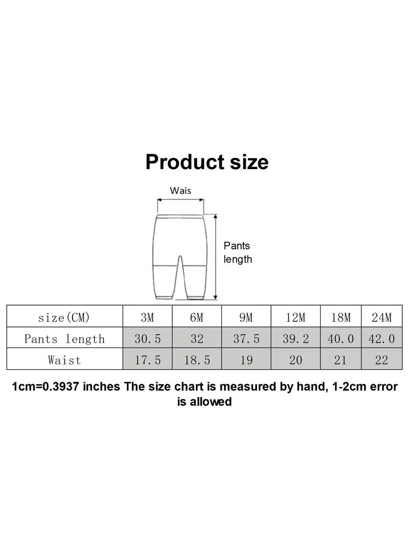 RedMapleTEK 3-Pack Of Elastic Breathable Cotton Trousers For Infants And Young Children - Image 2