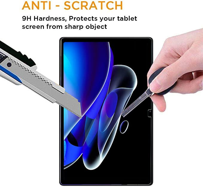 Robustrion Anti-Scratch & Smudge Proof Tempered Glass Screen Protector for Realme Pad X 11 inch Tablet - Image 2