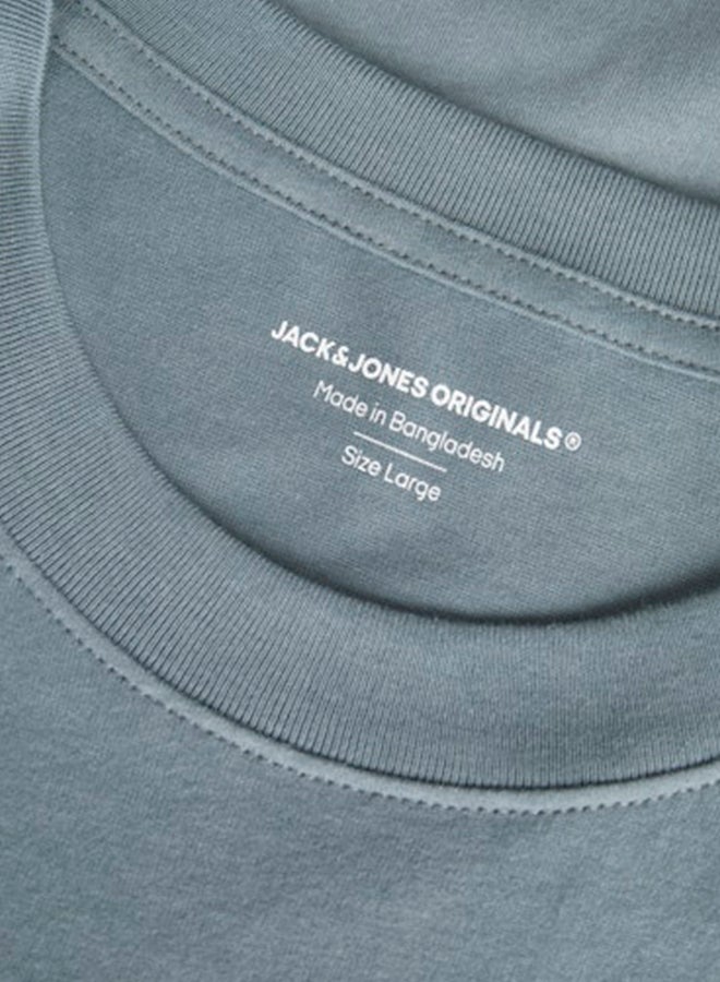 JACK & JONES JACK & JONES Mens Islington Type Graphic Back Tee  - Image 4