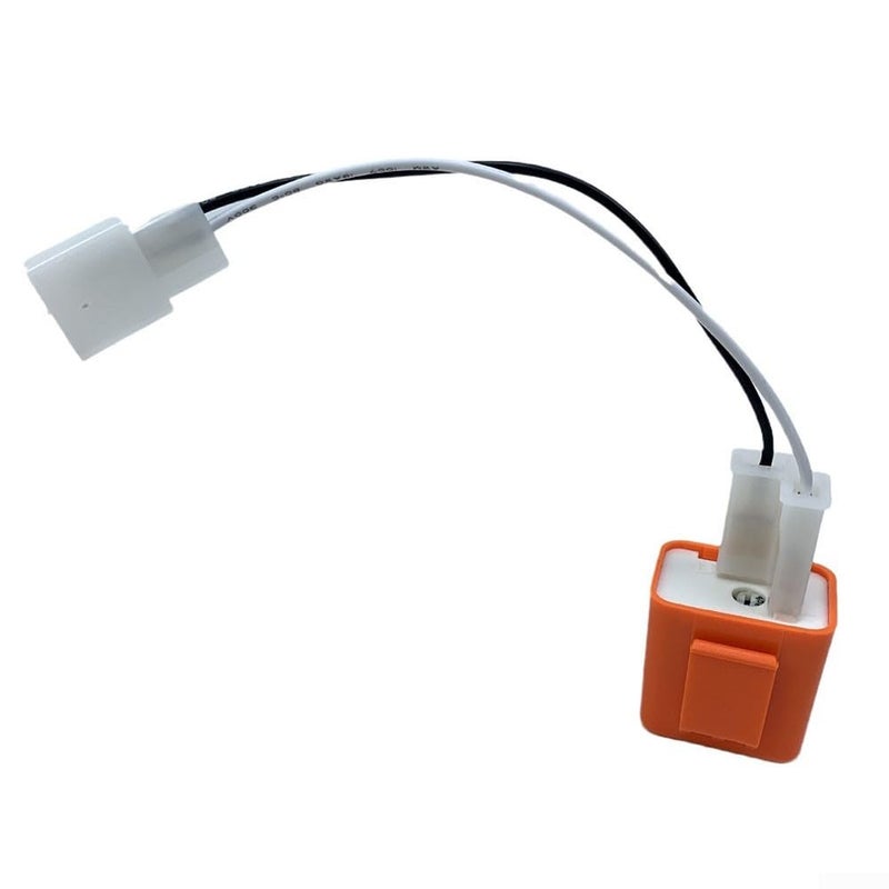 مؤشر LED برتقالي متقطع للدراجات النارية والدراجات البخارية، 2 دبوس، سرعة قابلة للتعديل، بديل مباشر - Image 2