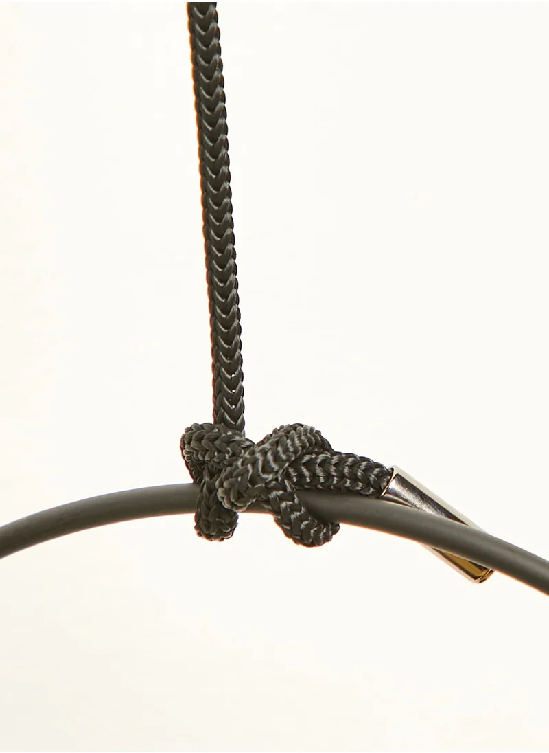 UMBRA Black Set Of 5 Triflora Hanging Planter