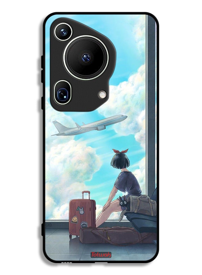 Tolwak Huawei Pura 70 Ultra Protective Case Cover Travel Art - Image 1