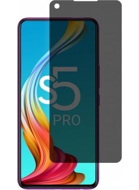 Wrapsol Infinix S5 Pro Matte Ghost Screen Protector Invisible Screen Privacy Screen Protector  - Image 1