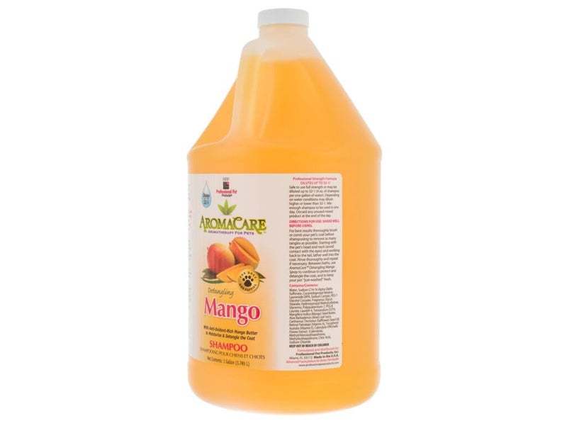 Professional Pets PPP AromaCare Detangling Mango Shampoo for Dogs - Enjoy Nourishing Mango Butter That Softens and Detangles Dog Coat & Fur - 1 Gallon - Image 2