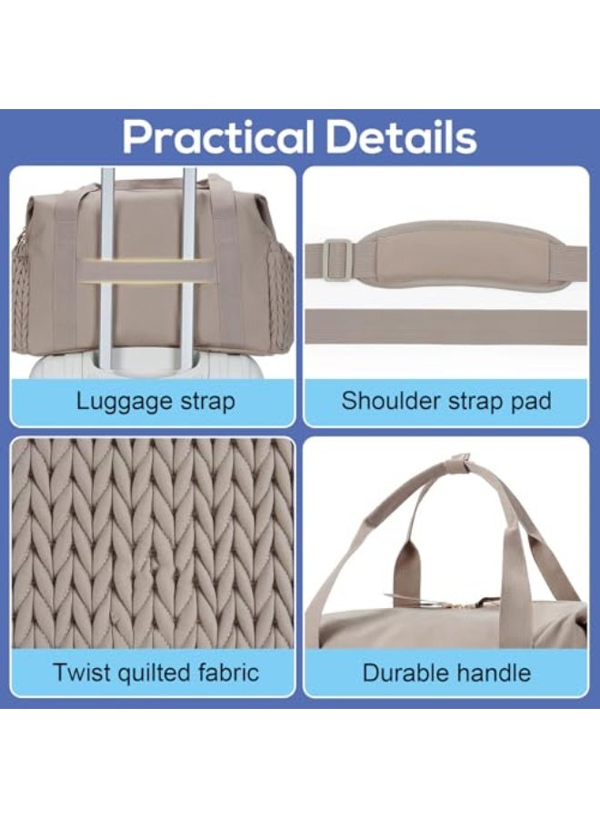 حقيبة حفاضات بتصميم توت، كبيرة السعة، مخصصة للمواليد ولتنظيم وحمل أغراض الأطفال الرضع أثناء السفر، مزودة بحافظة للهياء ومفرش لتغيير الحفاض، كما أنها مفيدة كمنظم متعدد الوظائف للأم والأب من لاكسدامر. - Image 4