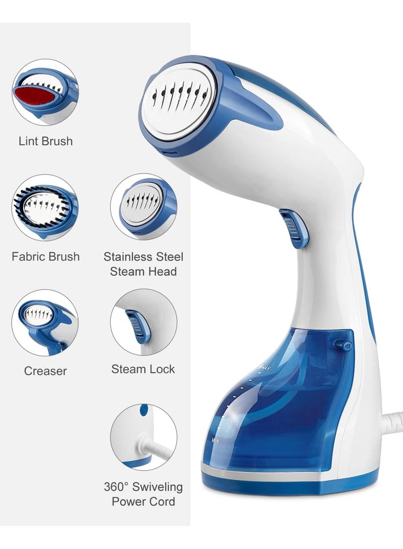DIFEI Handheld Garment Steamer, 1100W, 200ml Capacity, 25 Seconds Heat-up Time, 12 Minutes Consistent Steam  - Image 2