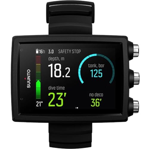 Suunto ساونتو إيون كور ساعة غوص مع جهاز إرسال وUSB، إيون كور أسود، مع جهاز إرسال - Image 5