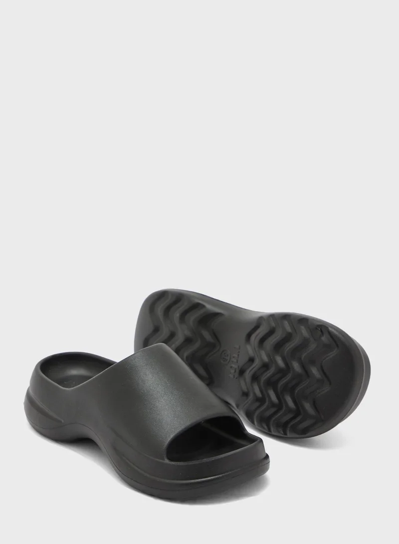 Rubi Molly Moulded Platform Slides