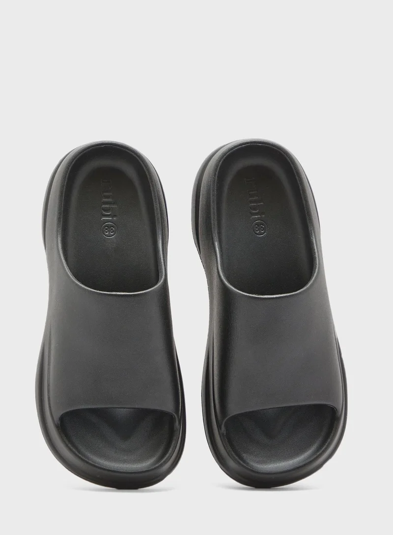 Rubi Molly Moulded Platform Slides