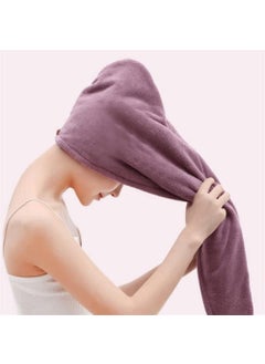 Prostuff.in Prostuffin 1 Pcs Rapid Drying Hair Towel Microfiber Quick Dry Hair Towel Wrap Premium Soft Dry Hair Towel with Embroidery No Frizz Hair Wrap Towels for Women Wet Hair Curly Longer Thicker Hair  - Image 4