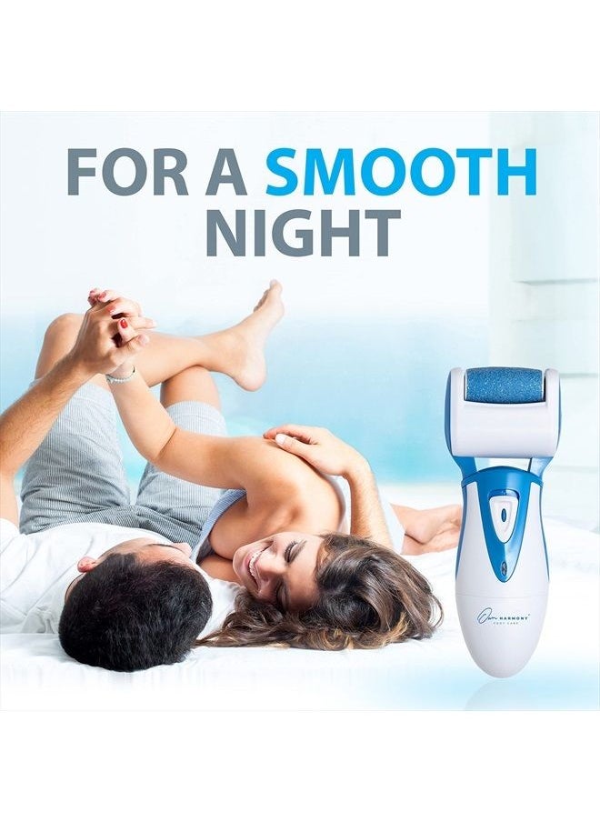 Own Harmony - Electric Callus Remover: Own Harmony Professional Pedicure Tools Foot Care for Women, Rechargeable Foot Scrubber, CR900 Electronic Feet File Pedi Sander Best for Hard Cracked Dry Dead Skin, 3 Rollers - Image 1