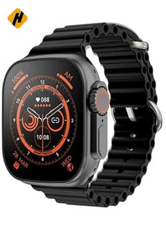 HK 11 Ultra 49mm Smart Watch with Full Touch AMOLED Display, 2 Straps & Wireless Charger - Compatible with Android & iOS