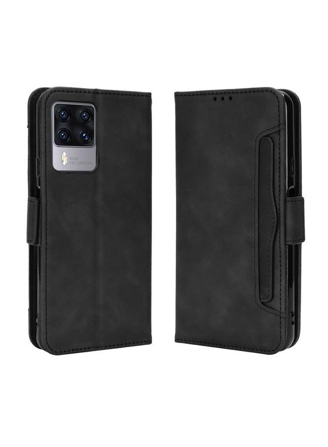 Zaboon Case For Cubot X50 Skin Feel Calf Texture Card Slots Leather Phone Case - Image 2