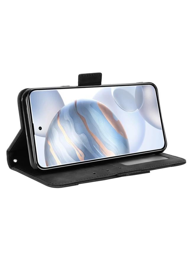 Zaboon Case For Cubot X50 Skin Feel Calf Texture Card Slots Leather Phone Case - Image 4