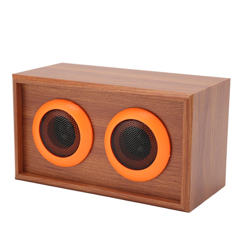 35W Wooden HiFi Speaker Passive Wooden Cabinet - Crisp Treble Tweeter for Detailed Sound - Image 3