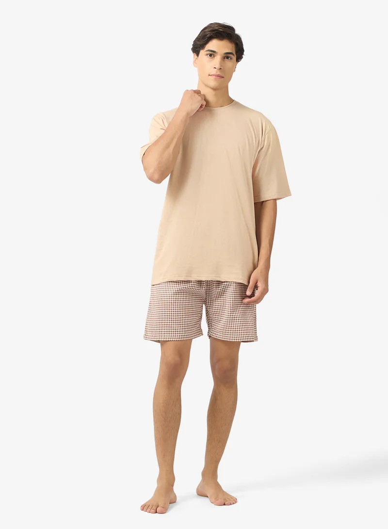 Seventy Five Nightwear T-Shirt & Shorts Set