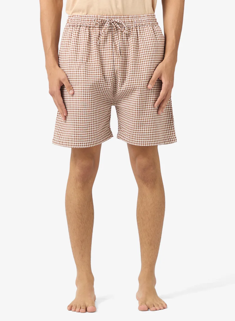 Seventy Five  Nightwear T-Shirt & Shorts Set for Men | Best Price UAE