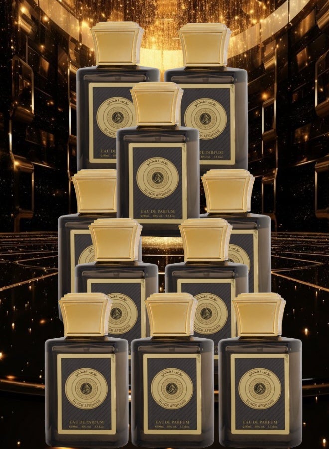 الفخر 10 قطع عطر بلاك افغانو 100مل - Image 1