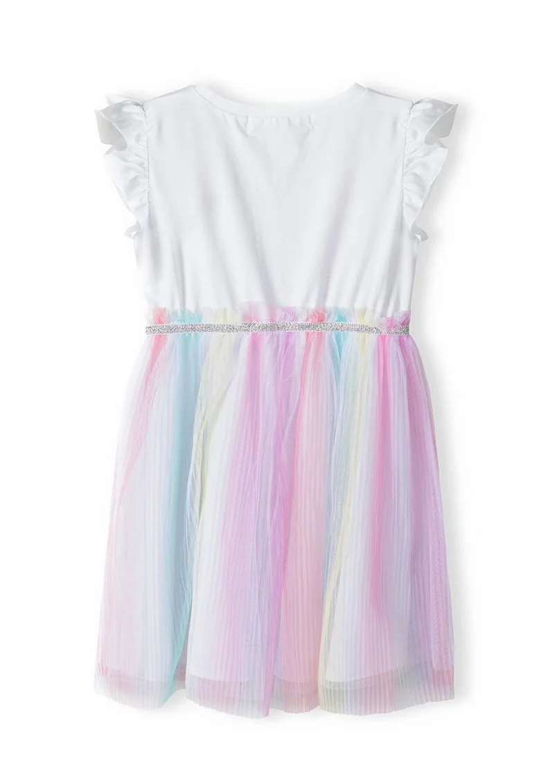 MINOTI Rainbow Tulle Dress