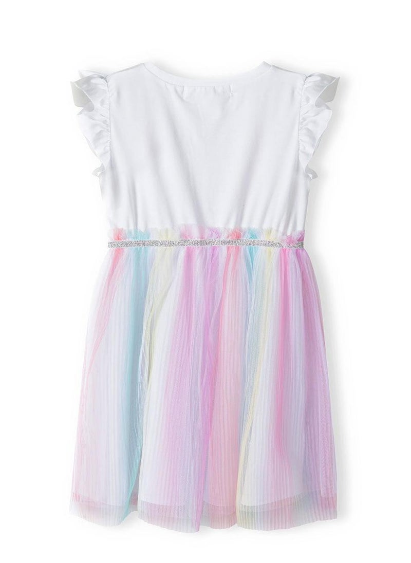 MINOTI Rainbow Tulle Dress - Image 3