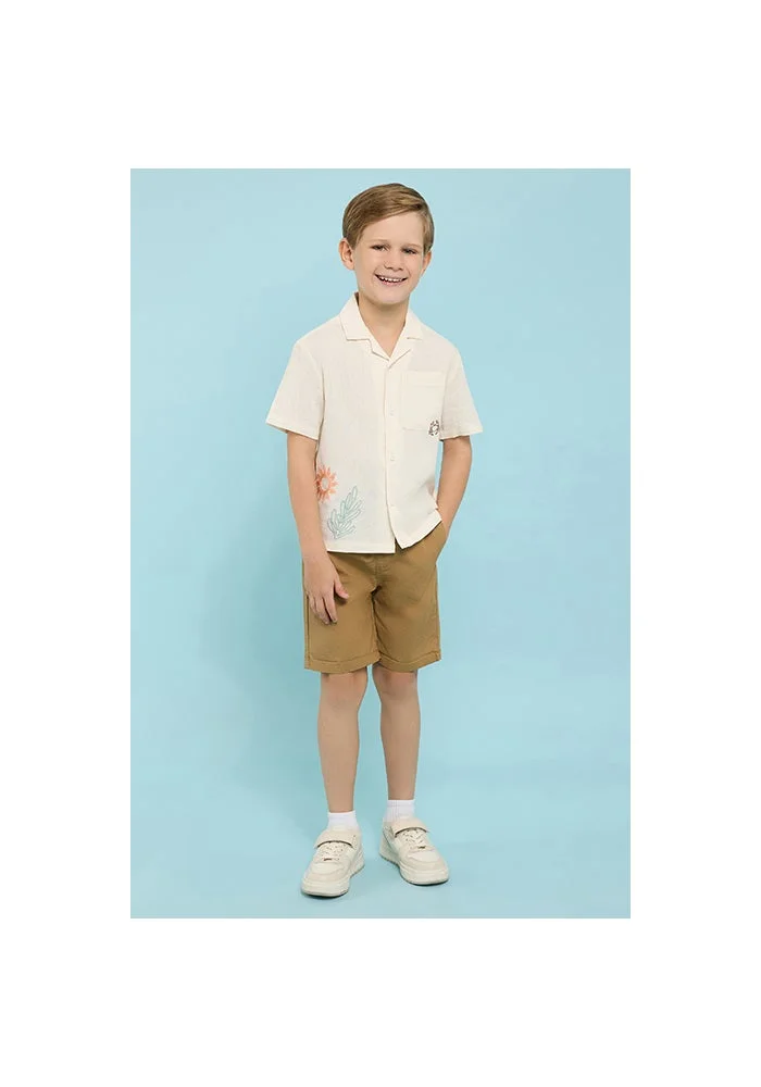 R&b Solid Shorts with Drawstring Waist