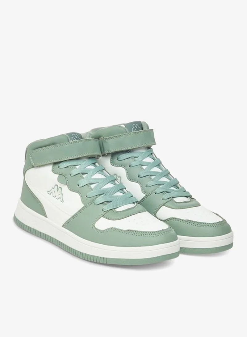 Kappa Womens Colourblock Sneakers with Hook and Loop Closure