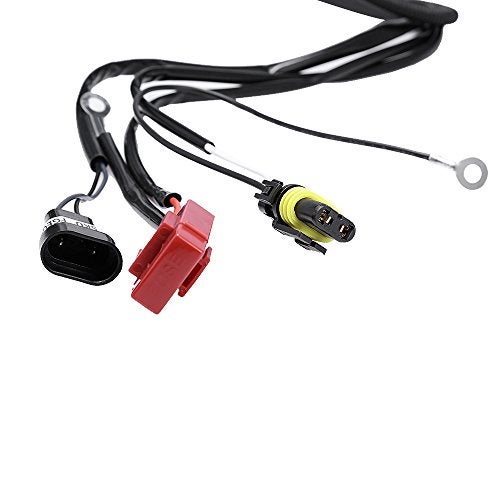 Anxingo Universal Relay Wiring Harness Conversion Kit Replacement for H1 H3 H4 H7 H8 H9 H10 H11 H13 9004 9005 9006 9007 9140 9145 5202 880 884 - Image 3