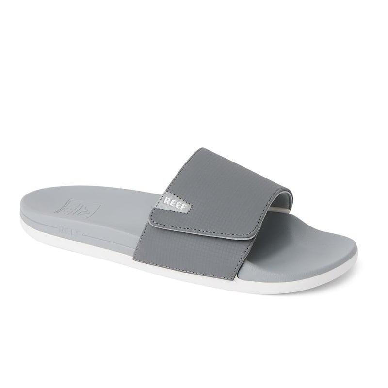 REEF Cushion Phantom Mens Slide Sandal, Ultra Soft Cushion Footbed, Grey/White, 10 - Image 4