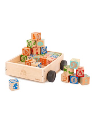 Wooden Abc Block Wagon- 26 Upper & Lower Case Alphabet Blocks & 4 Numbers With Storage Wagon - pzsku/ZC27747FD8BD22DE5277FZ/45/1742902992/75817f5a-ea31-498c-9769-ad14741e5c0a