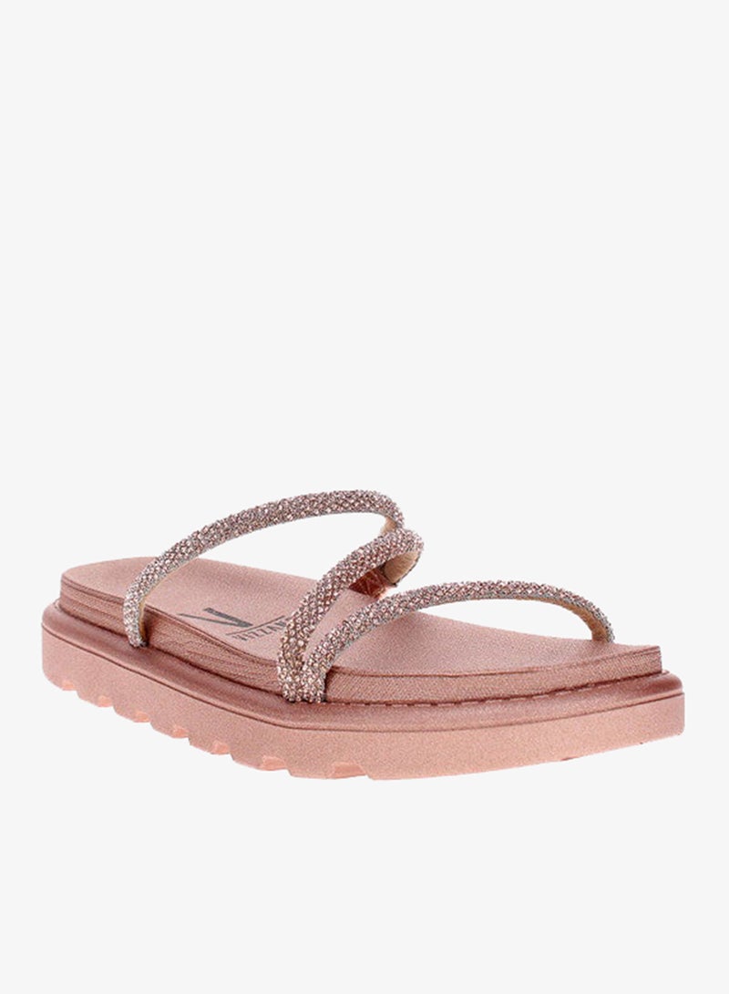 VIZZANO Flat Sandals for Women – Stylish Ladies Flat Sandals & Comfortable Flat Slippers - Image 1