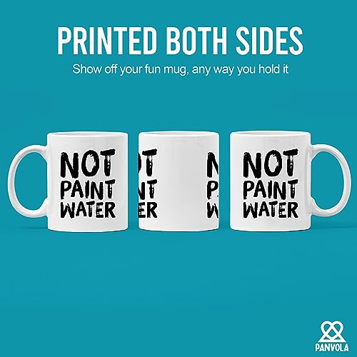 Panvola Not Paint Water Art Teacher Appreciation Gift Ideas - Artist Painters Work Colleague Coffee Mug 11 oz - Image 3